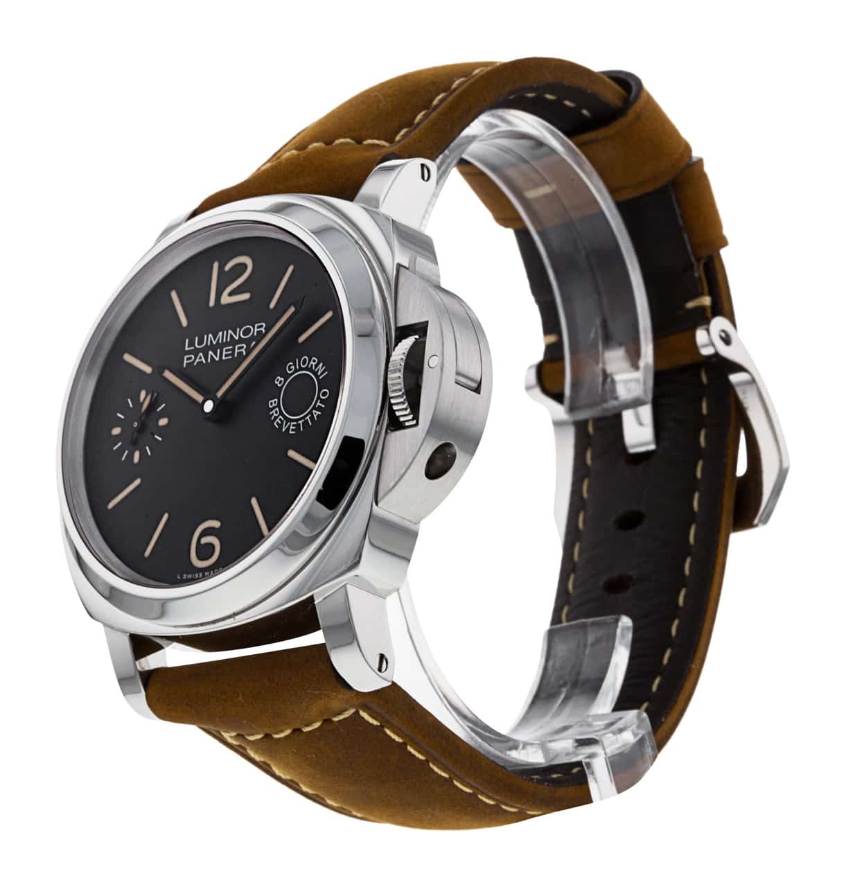 Pre Owned Panerai Luminor 8 Days PAM00590 Watch Watchfinder Co